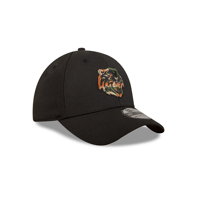 Tigres de Quintana Roo LMB Game Cap Camo Infill 39THIRTY Elástica
