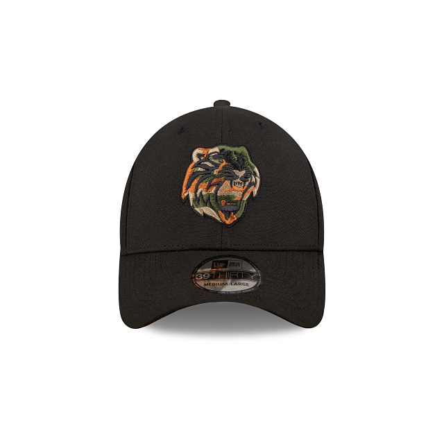 Tigres de Quintana Roo LMB Game Cap Camo Infill 39THIRTY Elástica