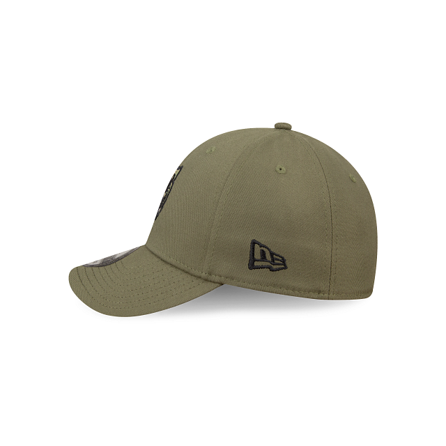 Tigres de Quintana Roo LMB Game Cap Camo 39THIRTY Elástica Verde