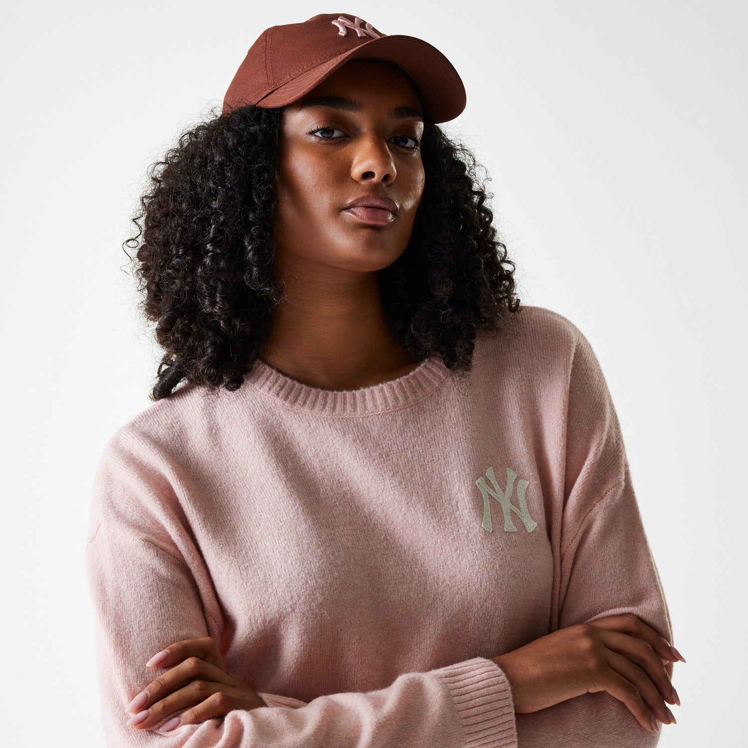 Suéter New York Yankees MLB Knitwear para Mujer