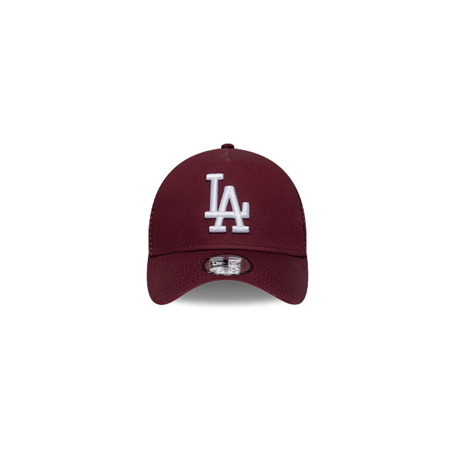 Los Angeles Dodgers MLB Kids League Essentials 9FORTY A-Frame Trucker Snapback Vino para Niña o Niño