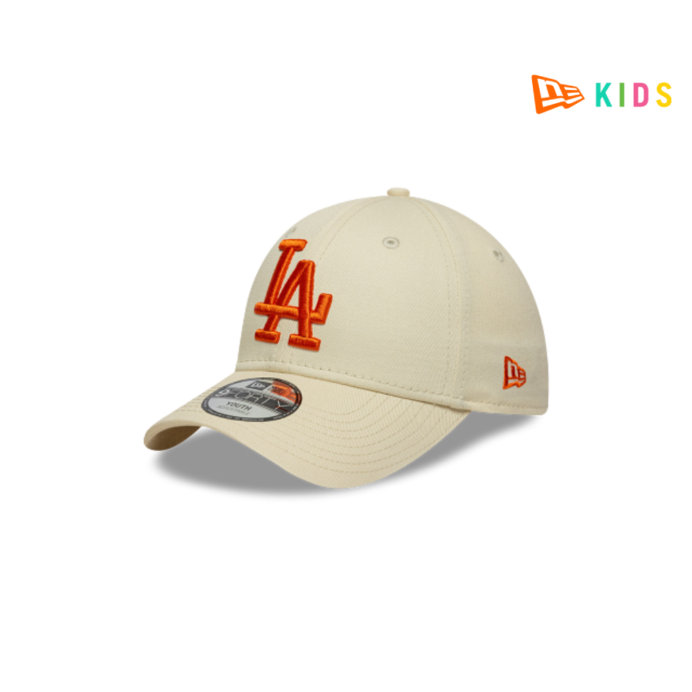 Los Angeles Dodgers MLB Kids League Essentials 9FORTY Strapback Beige para Niña o Niño