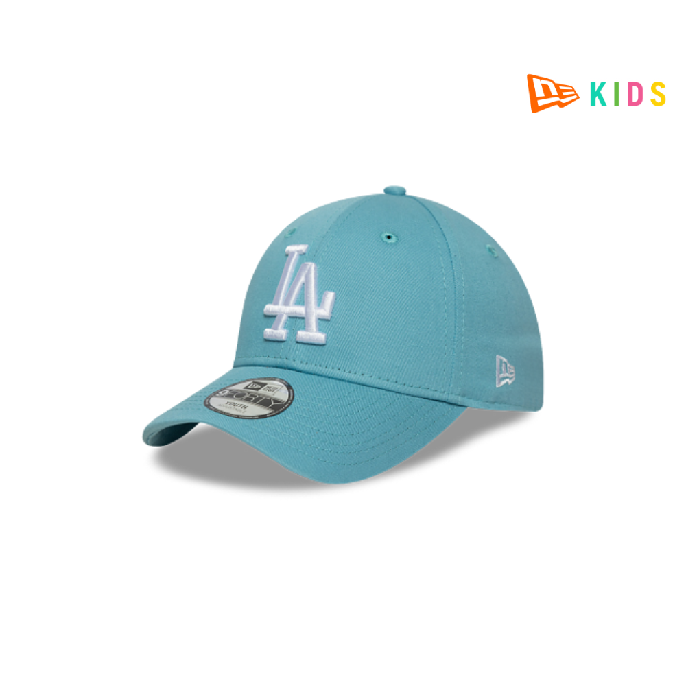Los Angeles Dodgers MLB Kids League Essentials Pastel 9FORTY Strapback Azul para Niña o Niño