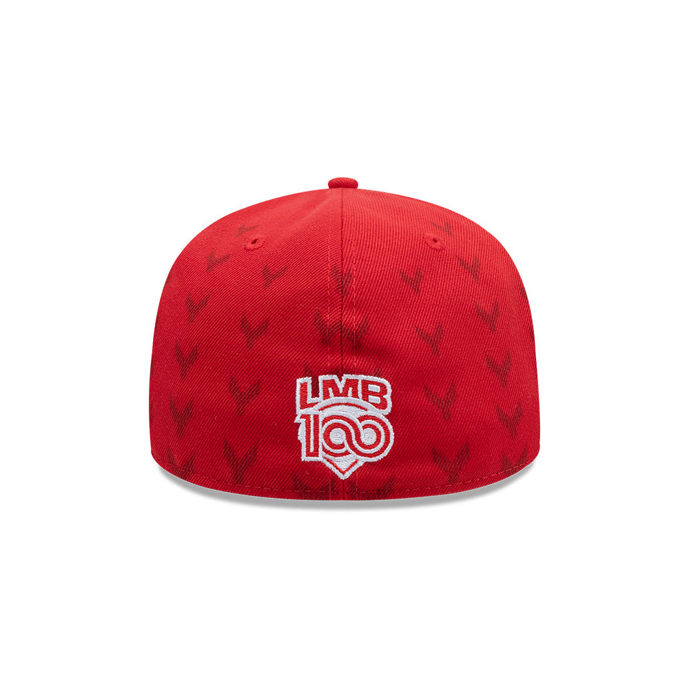 Tigres de Quintana Roo Home Run Derby LMB Juego de Estrellas 2025 59FIFTY Cerrada Roja