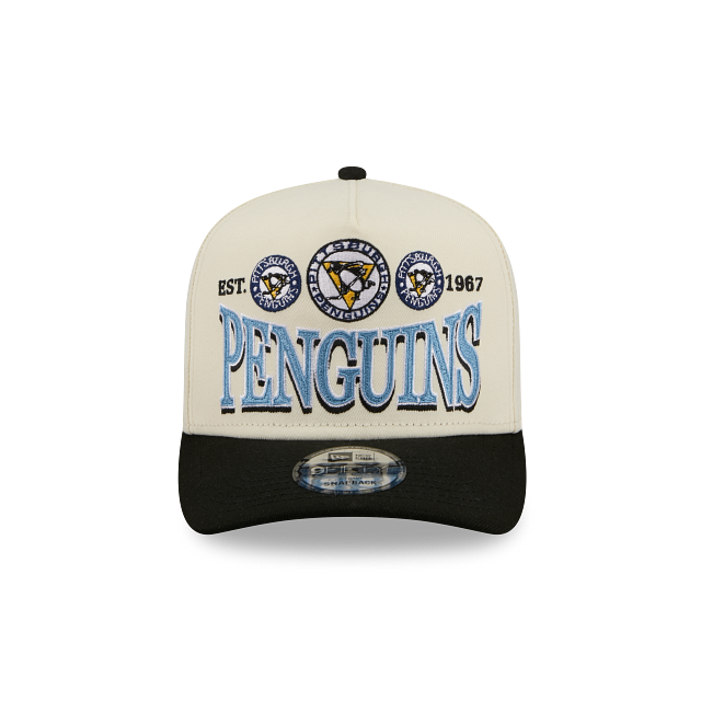 Pittsburgh Penguins NHL Tri Hit 9FIFTY A-Frame Snapback