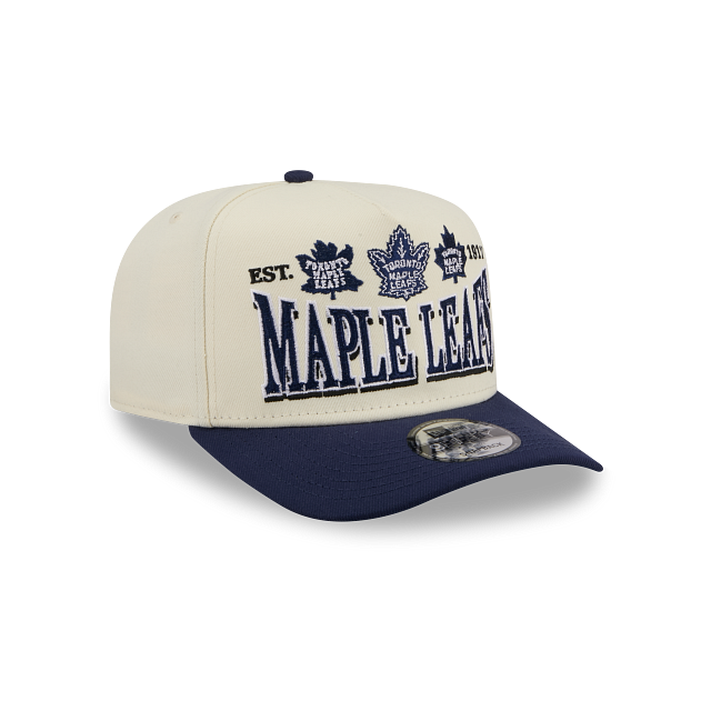 Toronto Maple Leafs NHL Tri Hit 9FIFTY A-Frame Snapback
