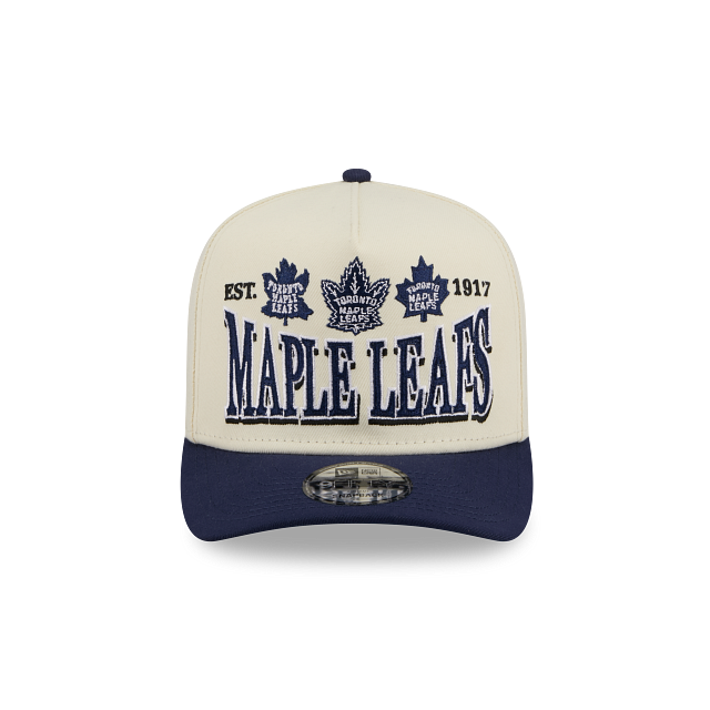 Toronto Maple Leafs NHL Tri Hit 9FIFTY A-Frame Snapback