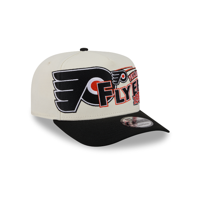 Philadelphia Flyers NHL Chrome White Classic 9FIFTY A-Frame Snapback