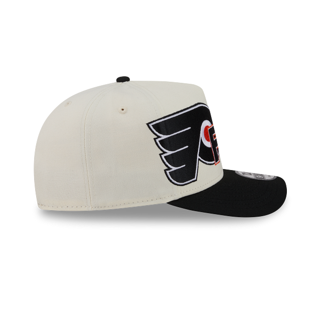 Philadelphia Flyers NHL Chrome White Classic 9FIFTY A-Frame Snapback