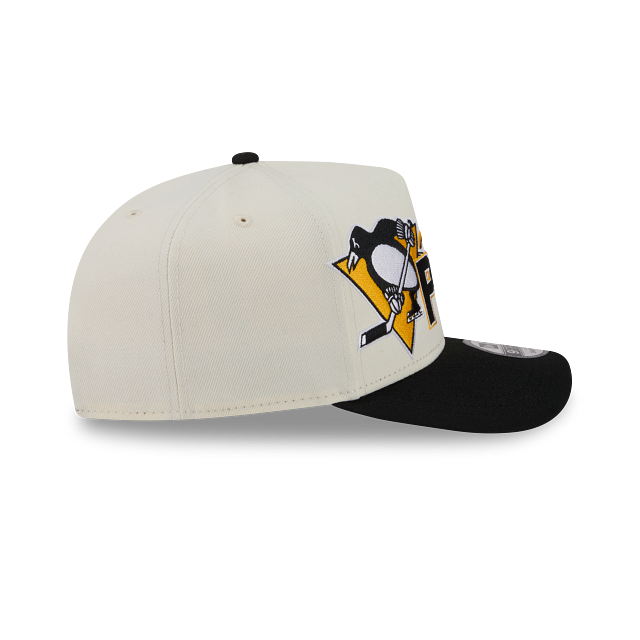 Pittsburgh Penguins NHL Chrome White Classic 9FIFTY A-Frame Snapback