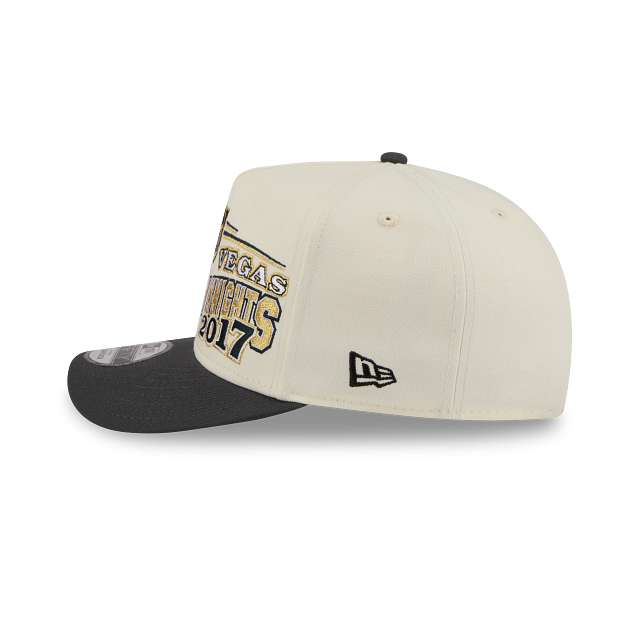 Vegas Golden Knights NHL Chrome White Classic 9FIFTY A-Frame Snapback
