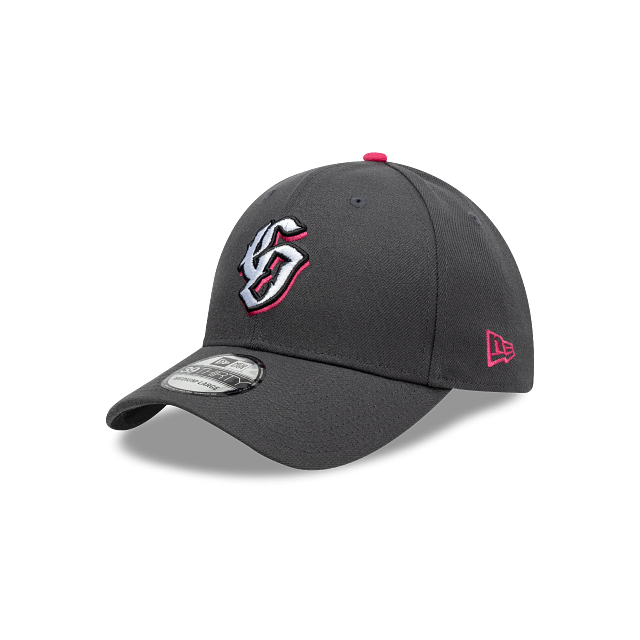 Yaquis de Obregón Alternativo LAMP Game Cap 39THIRTY Elástica Gris