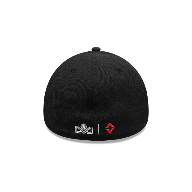 Yaquis de Obregón Alternativo LAMP Game Cap 39THIRTY Elástica Negra