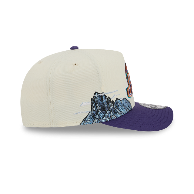 Utah Jazz NBA Hardwood Classics 9FIFTY A-Frame Snapback