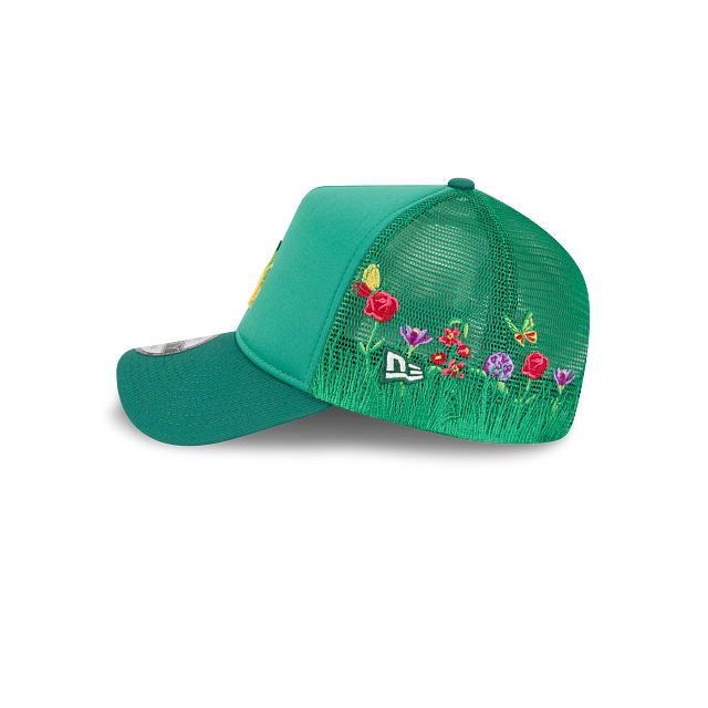 Los Angeles Dodgers MLB Gradient Logo 9FORTY A-Frame Trucker Snapback