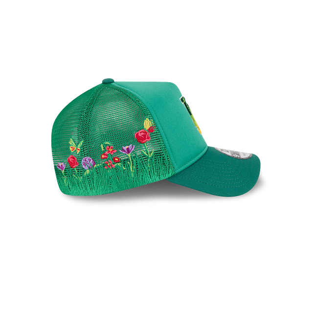 Los Angeles Dodgers MLB Gradient Logo 9FORTY A-Frame Trucker Snapback